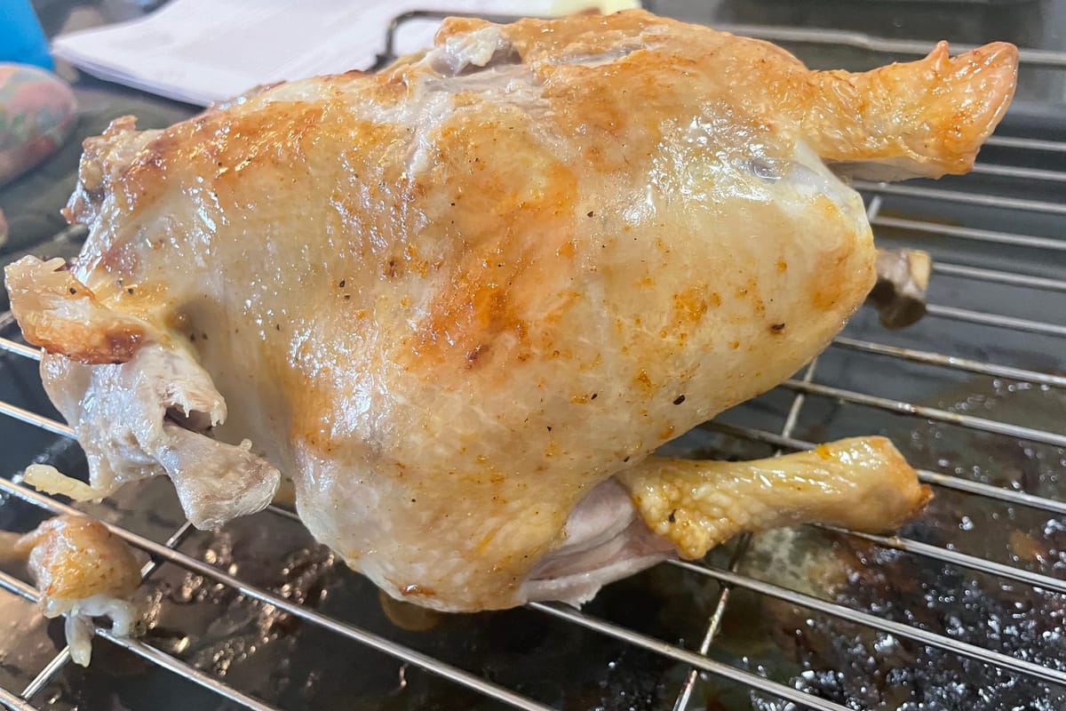 Seasoned/BBQ Style Roast Chicken