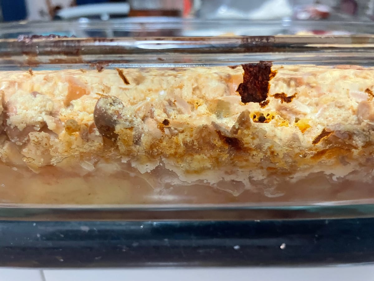 Apple nut-crumble